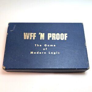 Vintage Wff 'N Proof 1961 First Edition Modern Logic Dice Game Original 60s Rare